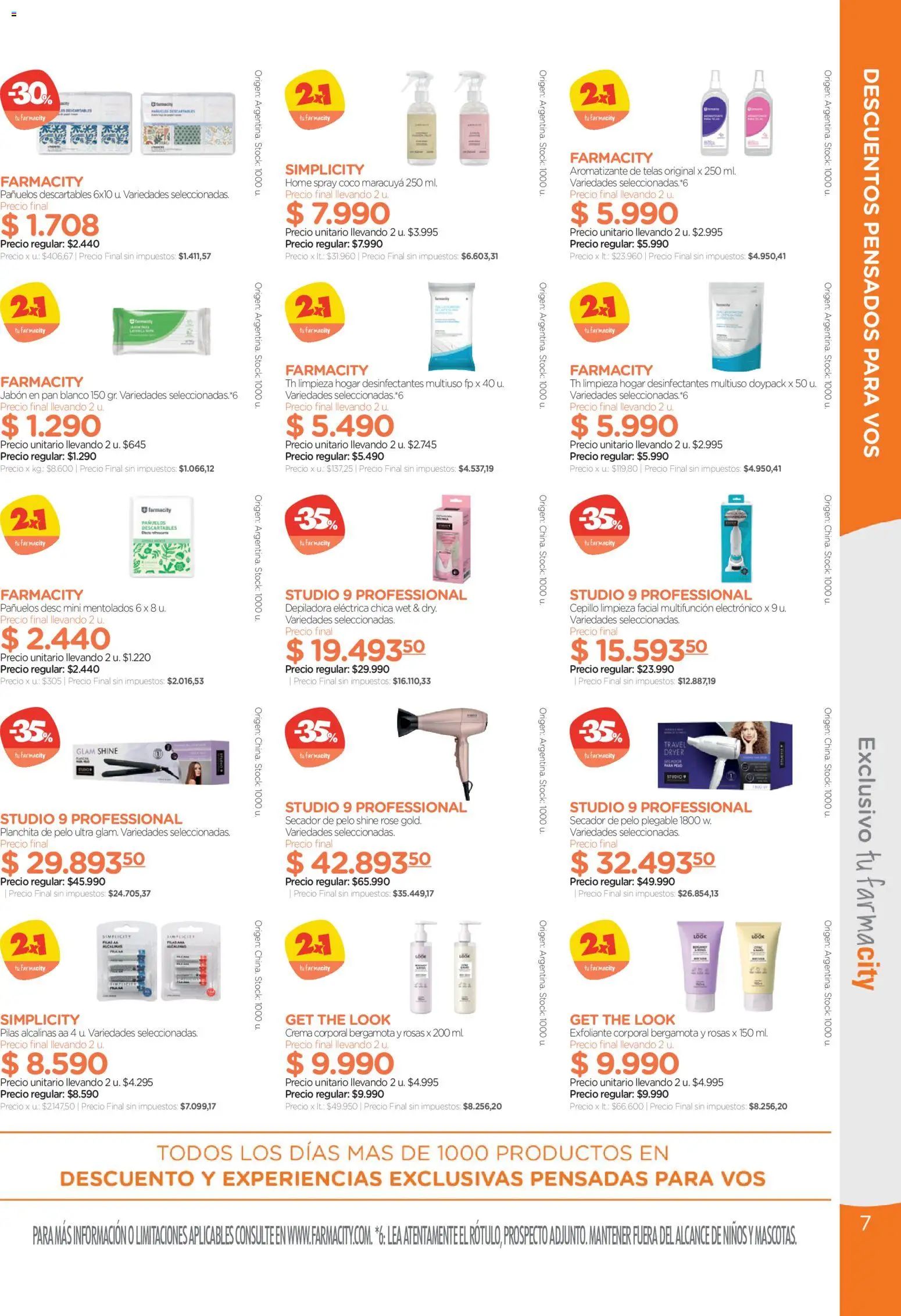 Vista previa del folleto de la tienda Farmacity válido desde el 22/10/2026 
