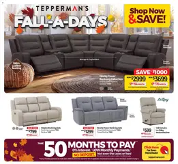 Preview of leaflet Tepperman's flyer - Fall a days from shop Tepperman's is valid from Sep 25, 2026
