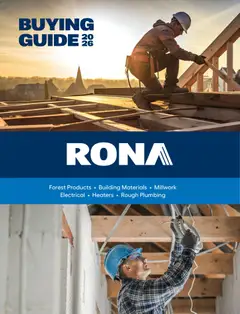 Un aperçu du dépliant Rona flyer Buying Guide 2026 du magasin Rona est valide à partir 26 févr. 2026