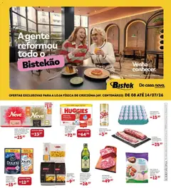 Pré-Visualização do folheto "Bistek Supermercados ofertas Bistekâo" da loja Bistek Supermercados válido a partir de 08/07/2026