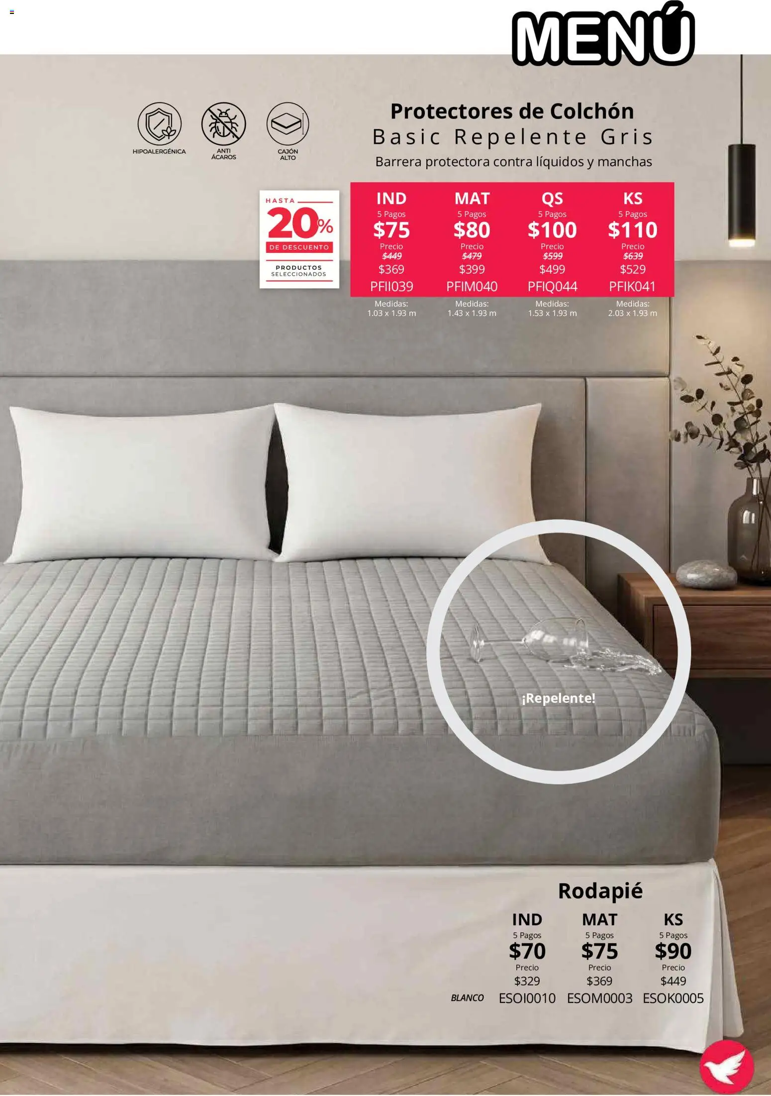 Vista previa las ofertas de la tienda Colchas Concord - Colchas Concord catálogo desde el 01/08/2026 