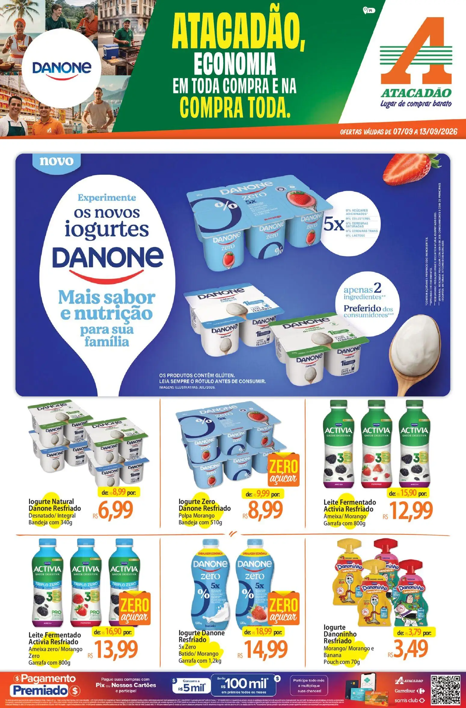 Pré-Visualização do folheto "Atacadão ofertas - PI" da loja Atacadão válido a partir de 07/09/2026