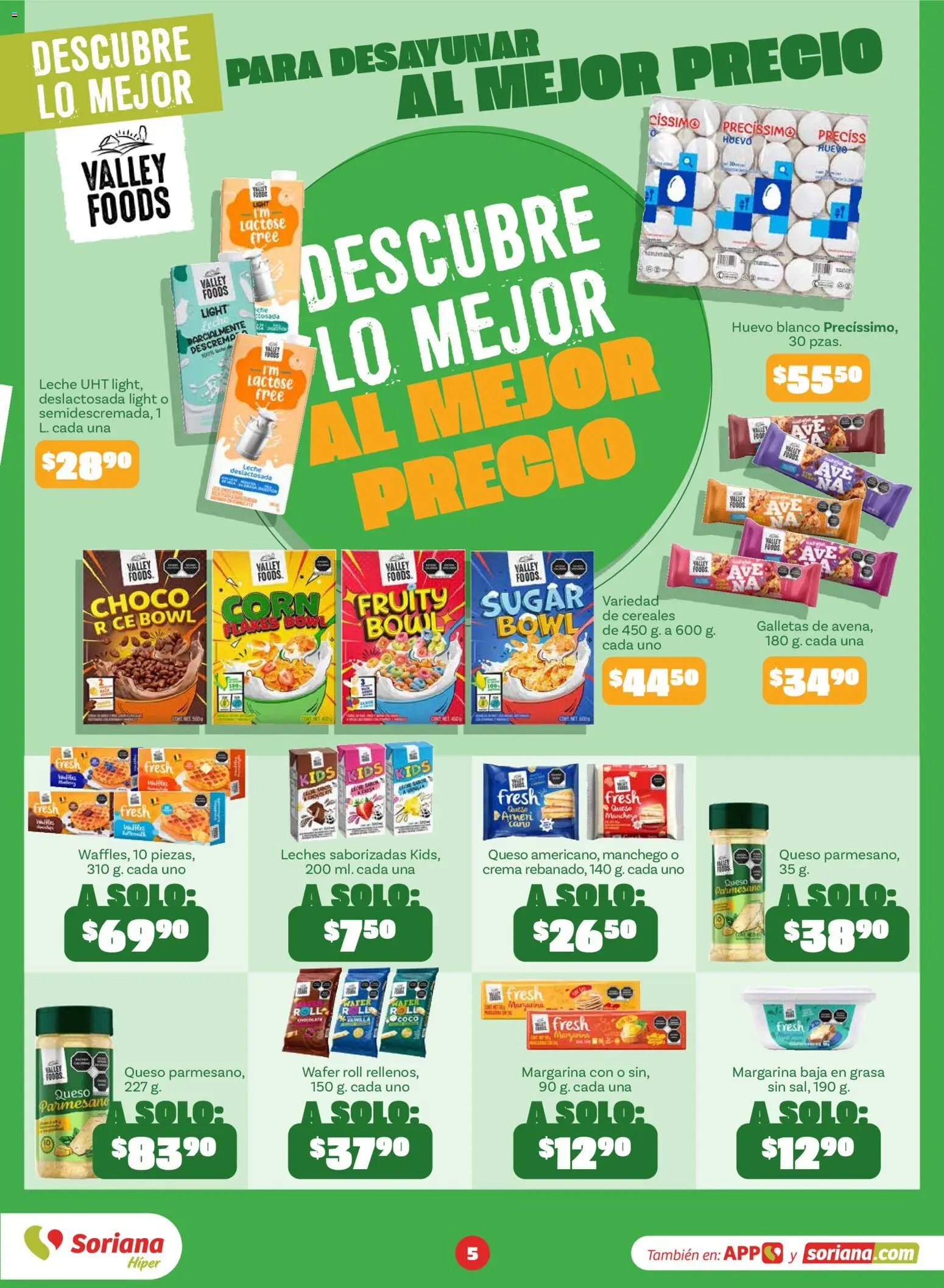 Vista previa las ofertas de la tienda Soriana - Soriana Descubre lo mejor al mejor precio Híper Nacional desde el 31/08/2026 