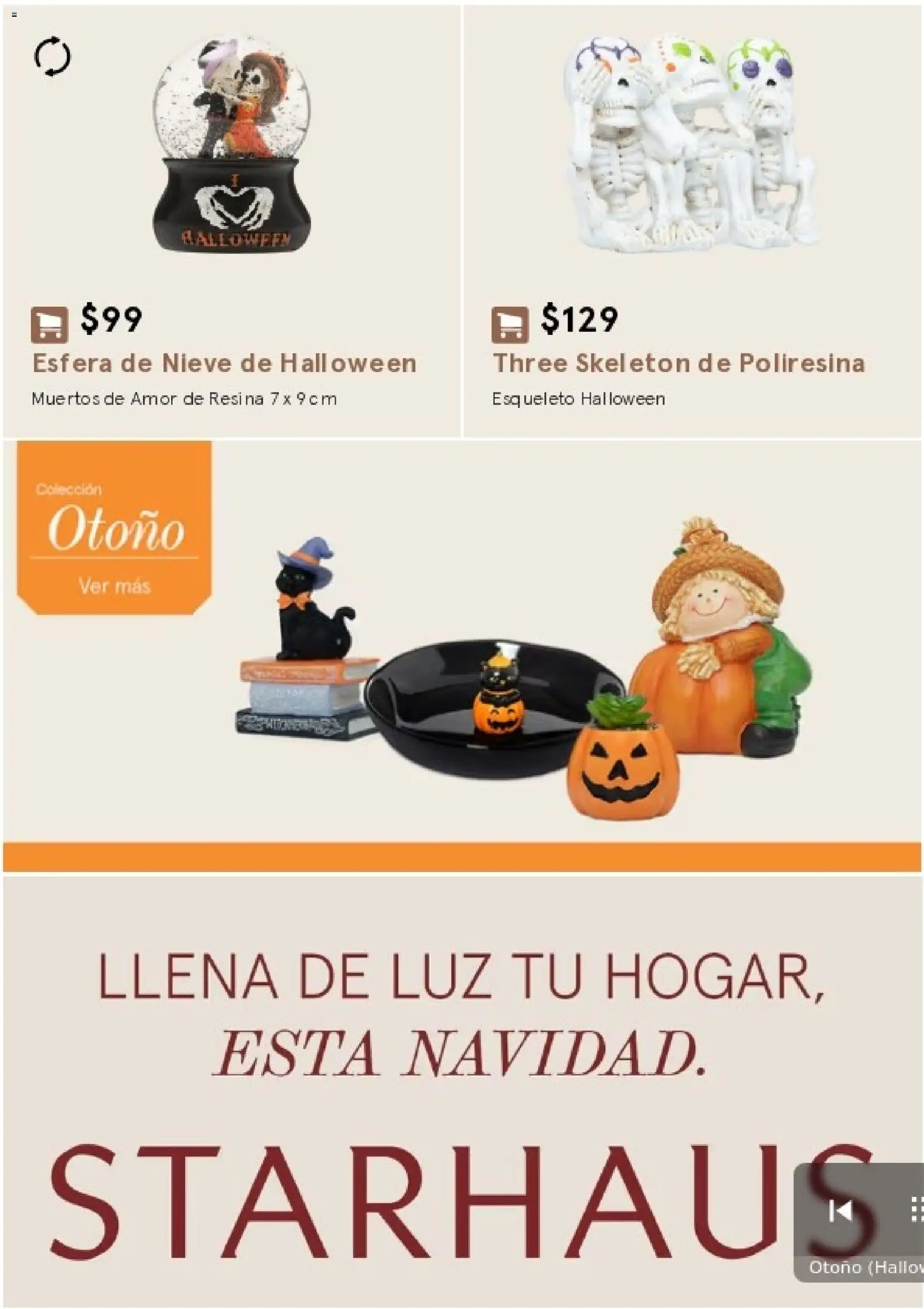 Vista previa las ofertas de la tienda Coppel - Coppel catálogo Starhaus Otoño Invierno desde el 17/08/2026 