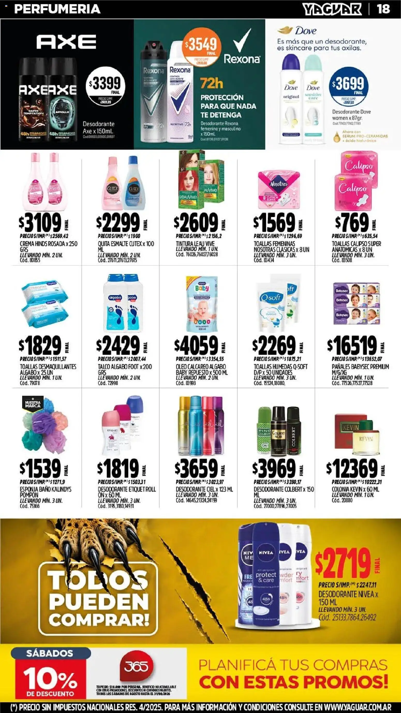 Vista previa del folleto de la tienda Yaguar válido desde el 03/08/2026 