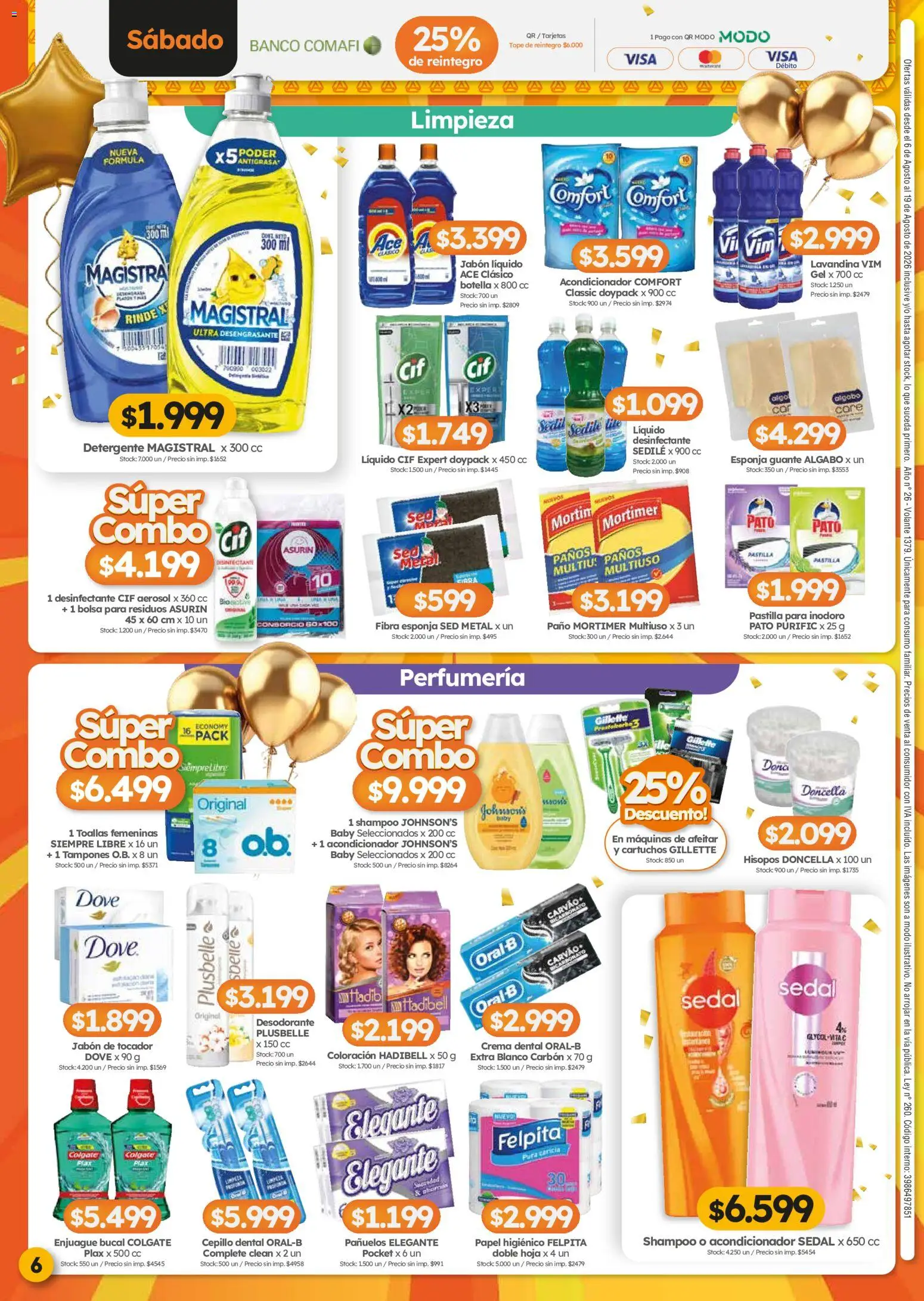 Vista previa del folleto de la tienda Cordiez válido desde el 06/08/2026 