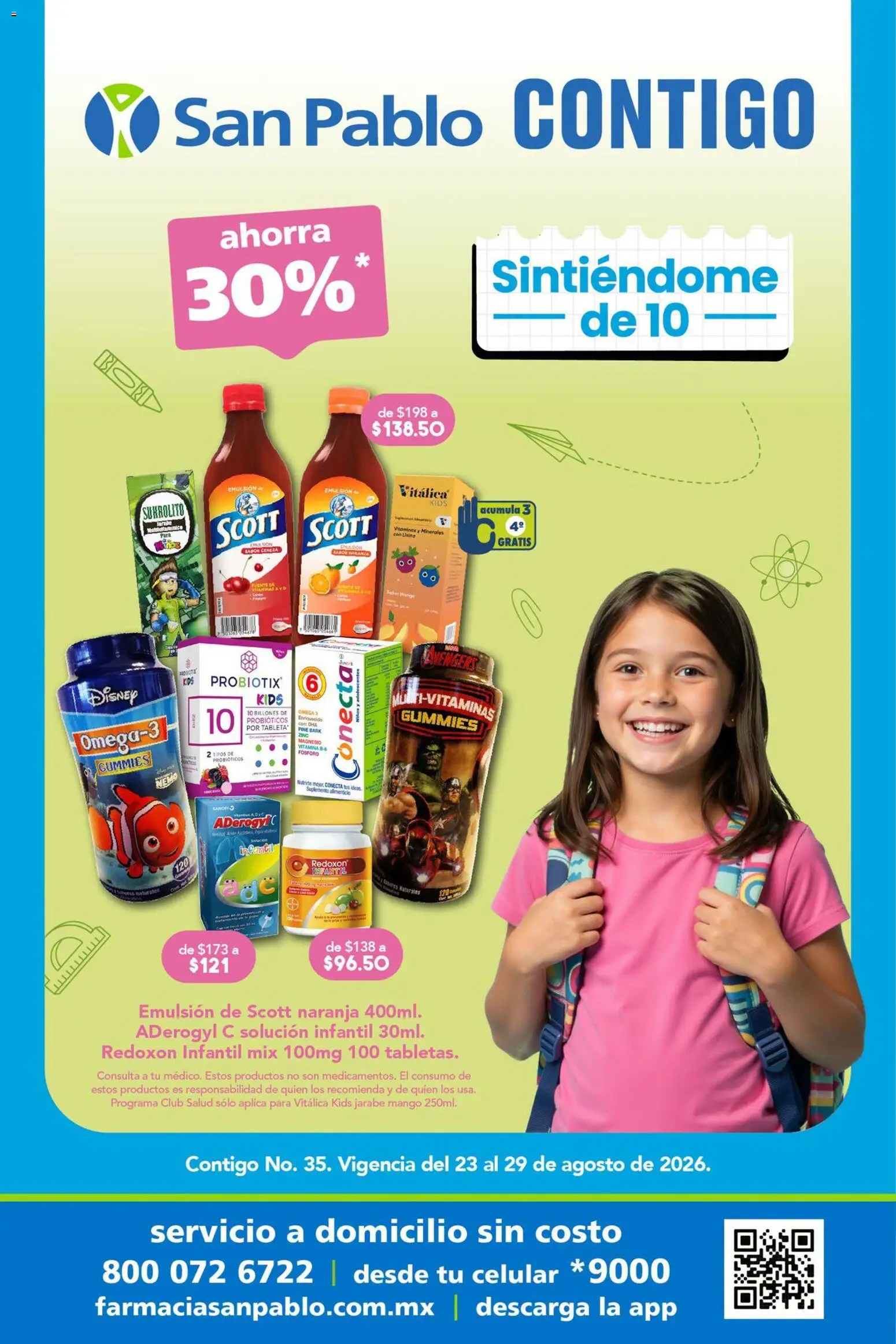 Vista previa las ofertas de la tienda Farmacia San Pablo - Farmacia San Pablo catálogo desde el 23/08/2026 