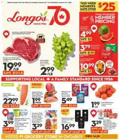 Un aperçu du dépliant Longo's weekly flyer / circulaire du magasin Longo's est valide à partir 20 août 2026