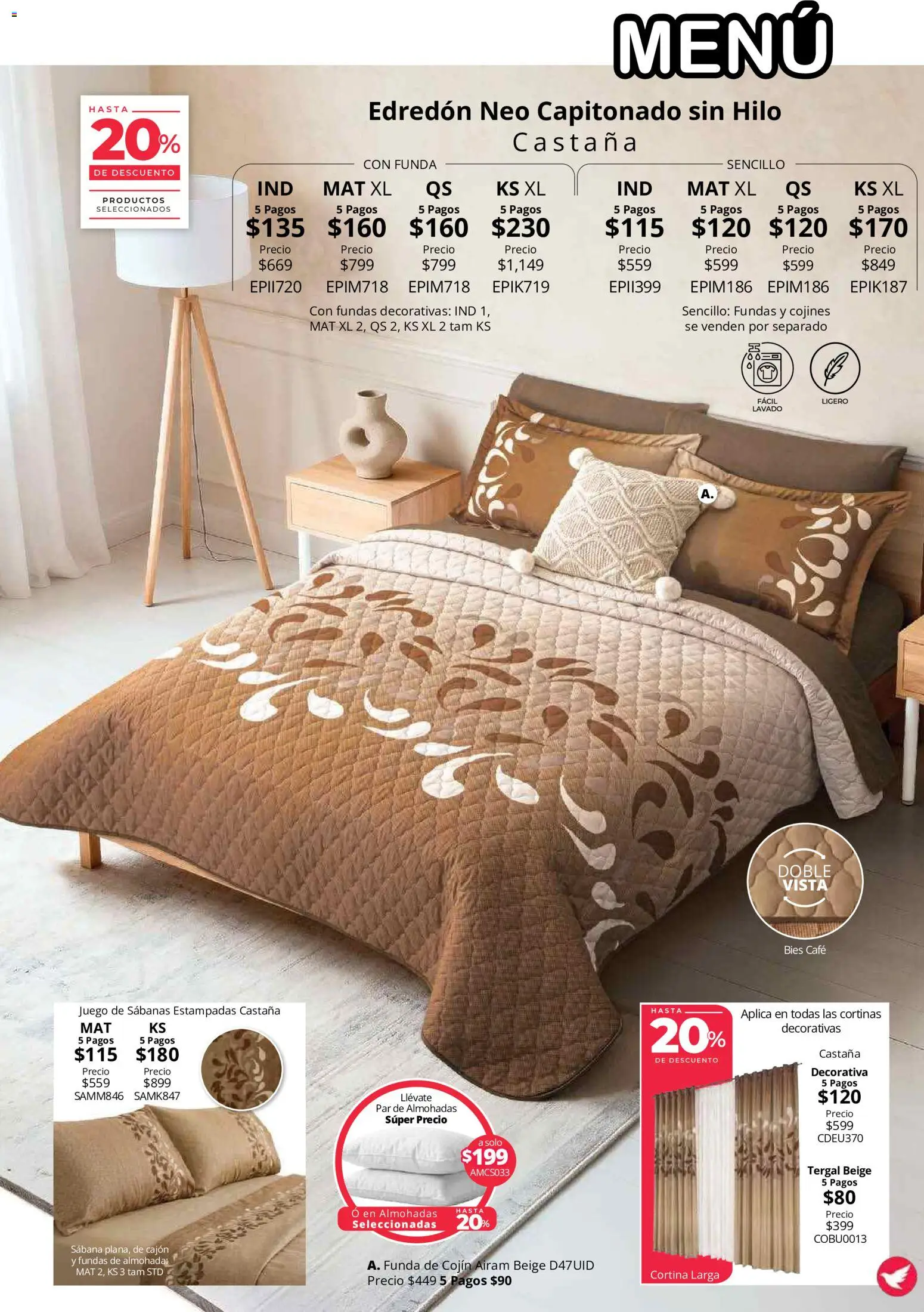 Vista previa las ofertas de la tienda Colchas Concord - Colchas Concord catálogo desde el 01/08/2026 