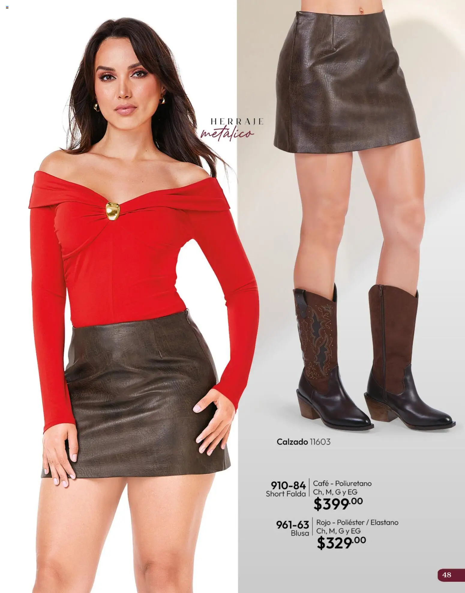 Vista previa las ofertas de la tienda Cklass - Cklass catálogo Calzado Invierno desde el 11/09/2026 - Café, Short, Blusa, Falda