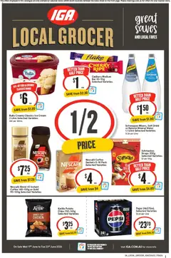 Preview of catalogue IGA Local Grocer SA from shop IGA valid 17/06/2026