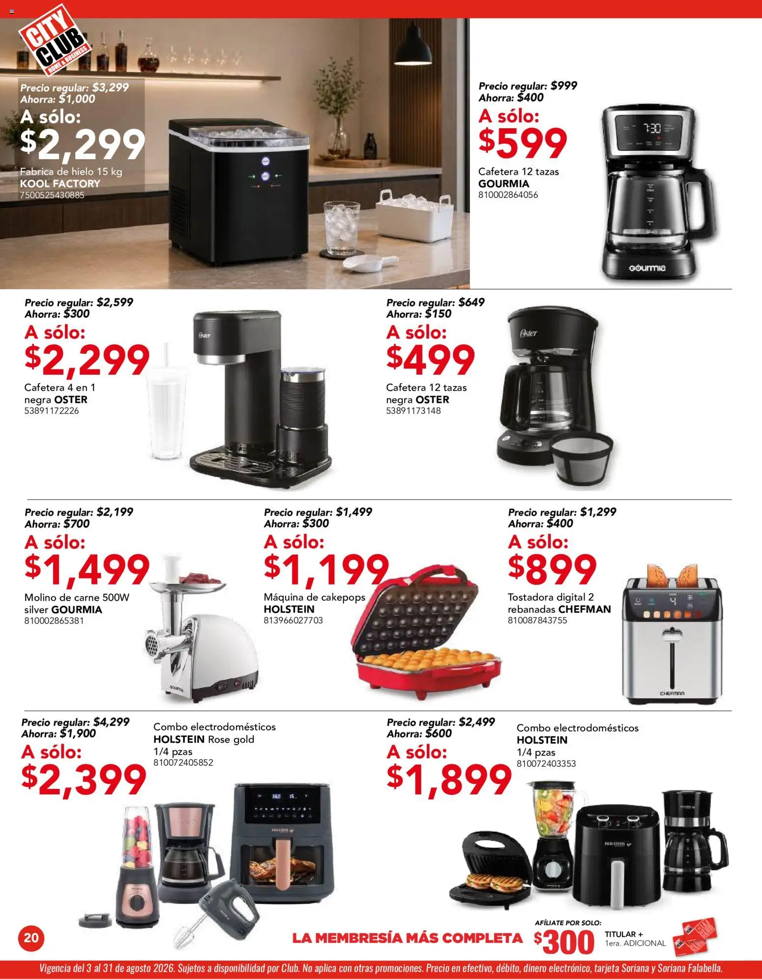 Vista previa las ofertas de la tienda City Club - City Club catálogo desde el 03/08/2026 