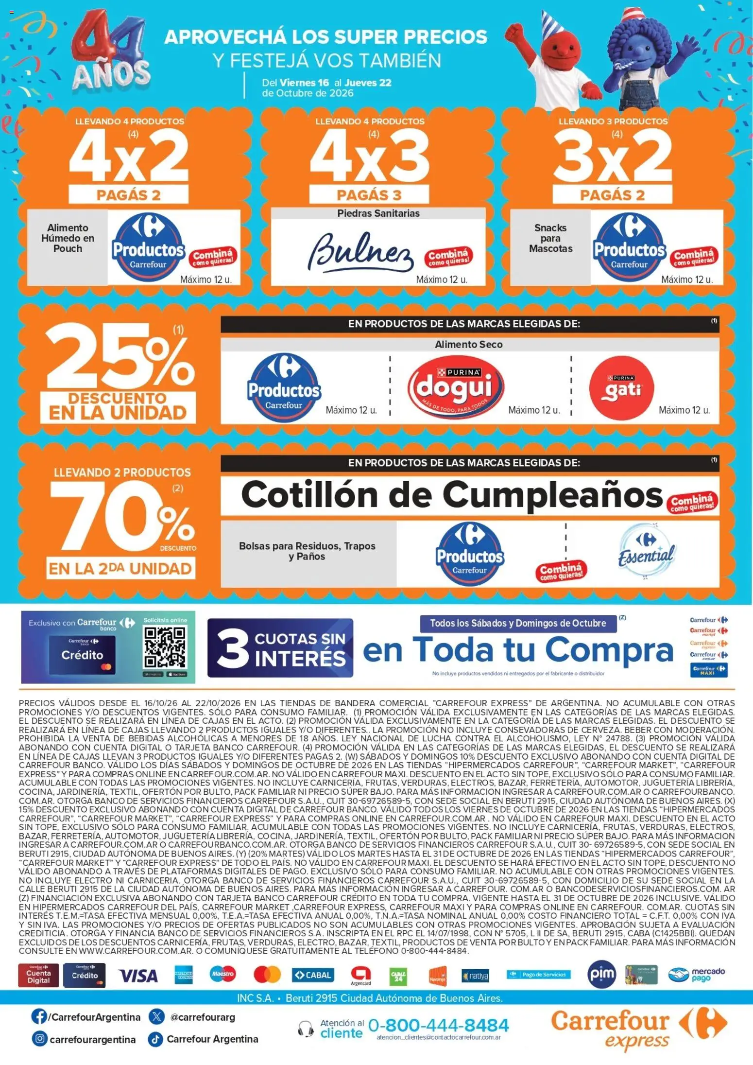 Vista previa del folleto de la tienda Carrefour Express válido desde el 16/10/2026 