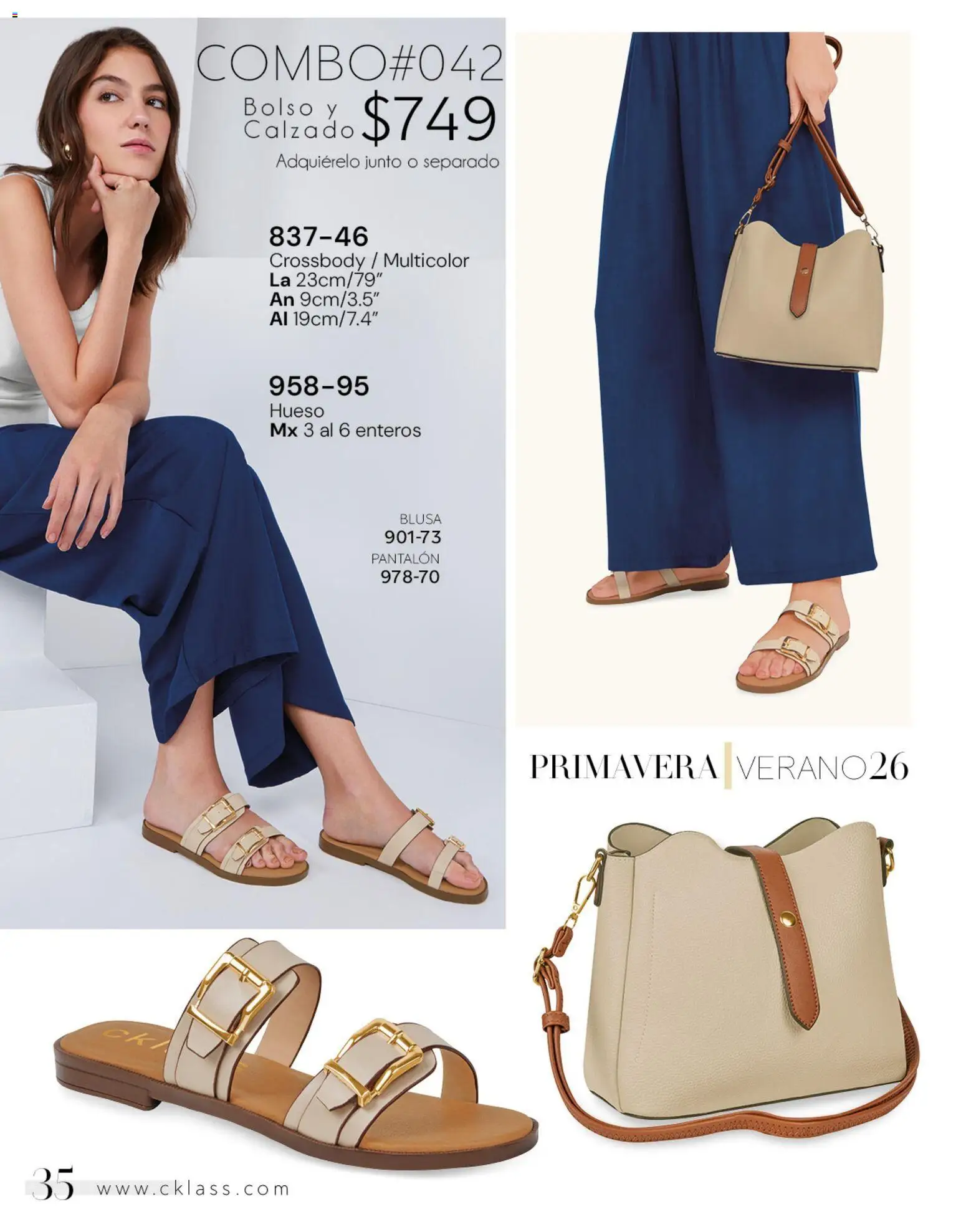Vista previa las ofertas de la tienda Cklass - Catálogo Dama Calzado desde el 02/01/2026 - Bolso, Blusa