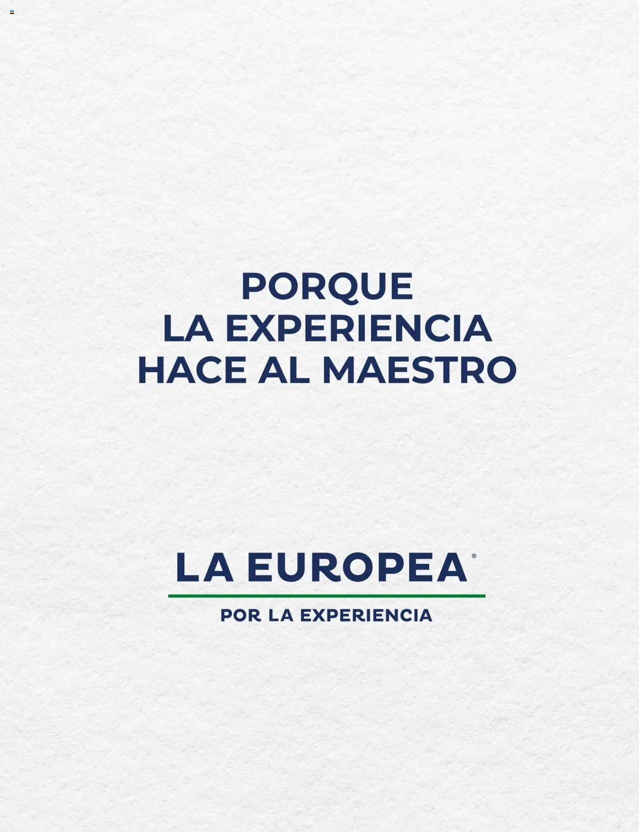 Vista previa las ofertas de la tienda La Europea - Catálogo desde el 22/09/2025 