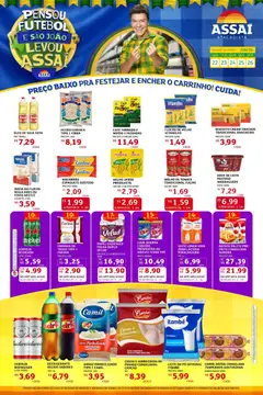 Pré-Visualização do folheto "Assaí Atacadista ofertas" da loja Assaí Atacadista válido a partir de 22/06/2026