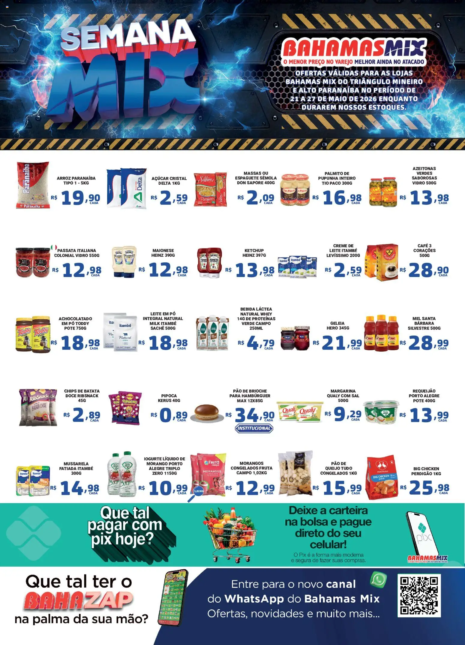 Pré-Visualização do folheto "Bahamas Mix - Ofertas da semana" da loja Bahamas Mix válido a partir de 21/05/2026