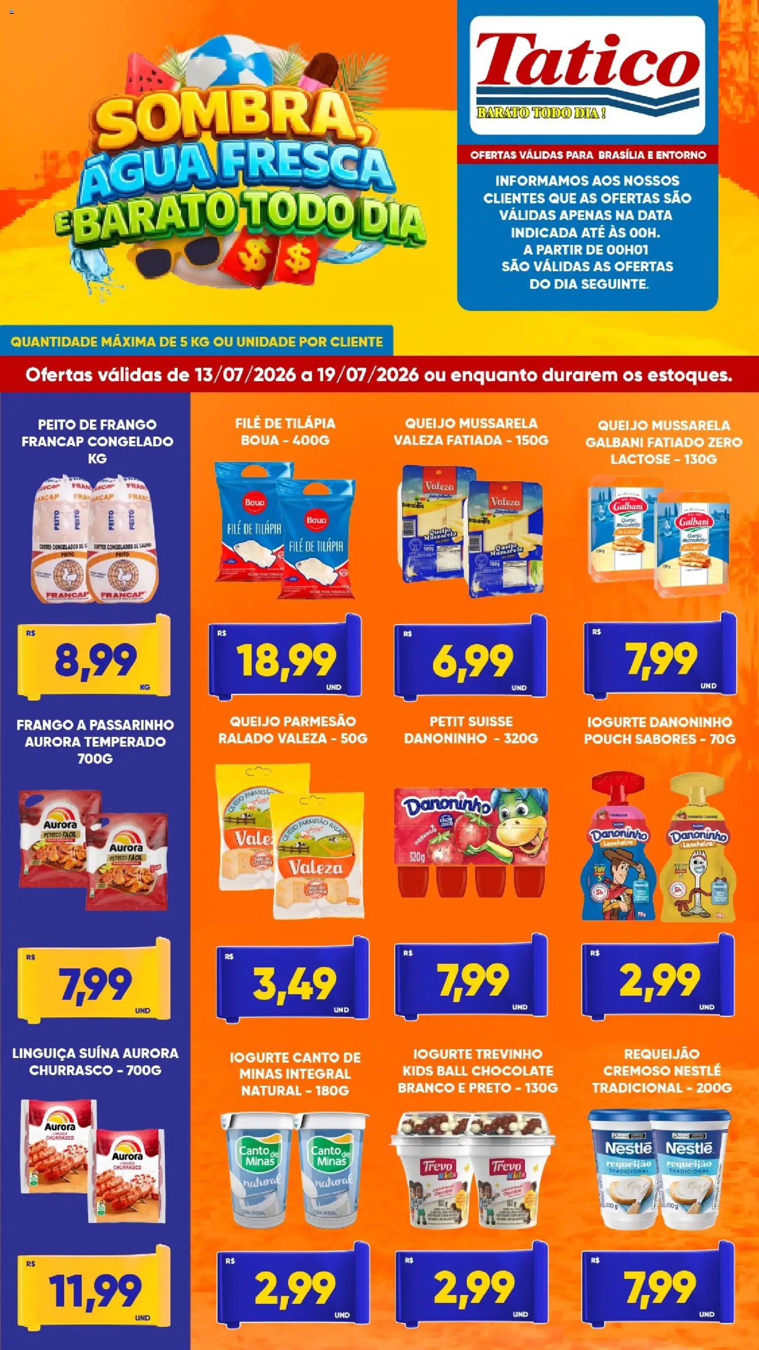 Pré-Visualização do folheto "Tatico - Ofertas da semana" da loja Tatico válido a partir de 13/07/2026