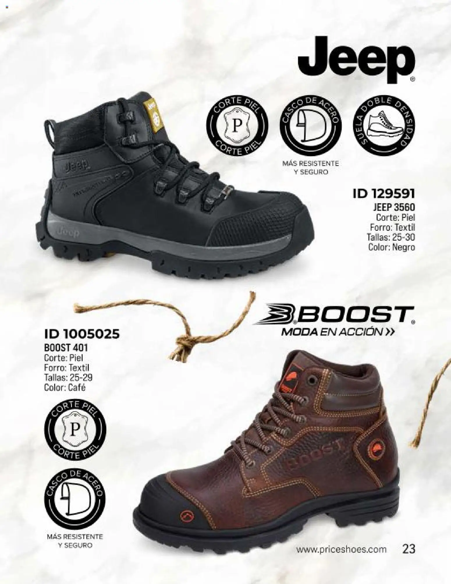 Vista previa las ofertas de la tienda Price Shoes - Catálogo Mini otoño / invierno desde el 27/11/2025 - Café
