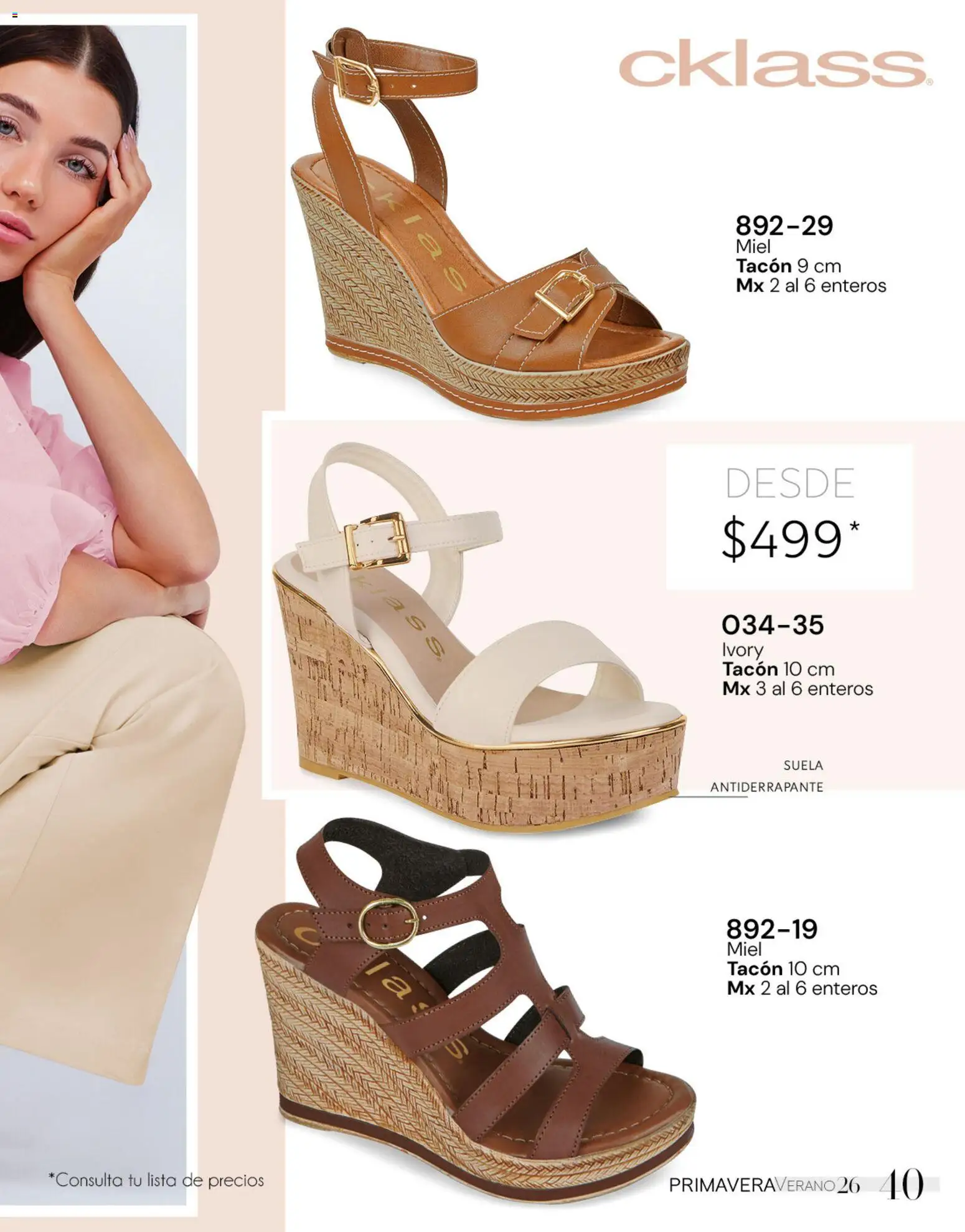 Vista previa las ofertas de la tienda Cklass - Catálogo Dama Calzado desde el 02/01/2026 - Miel