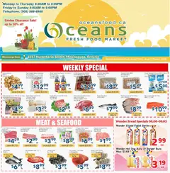 Preview of leaflet Oceans weekly flyer - Mississauga from shop Oceans is valid from Aug 07, 2026