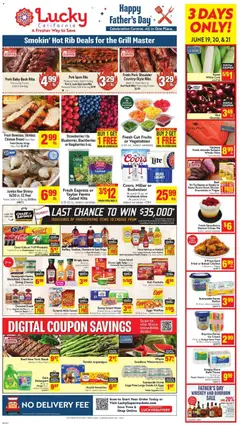 Ad Preview of Lucky Supermarkets Lucky Supermarkets Weekly Ad from 06/17/2026