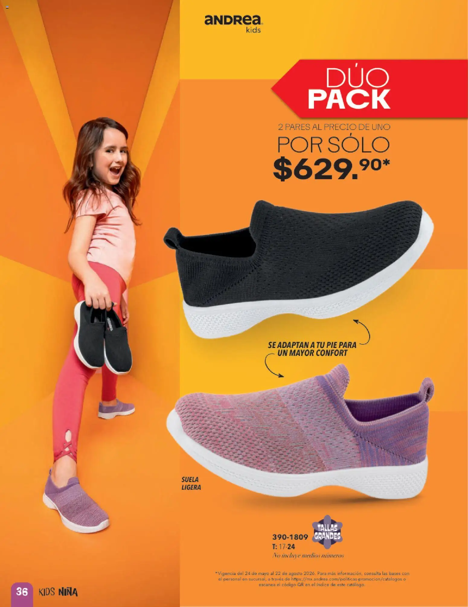 Vista previa las ofertas de la tienda Andrea - Andrea catálogo Infantil desde el 24/05/2026 