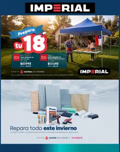 Folleto de la tienda Imperial válido desde el 31.08.2026 
