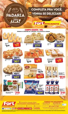 Pré-Visualização do folheto "Fort Atacadista ofertas Padaria" da loja Fort Atacadista válido a partir de 12/09/2026