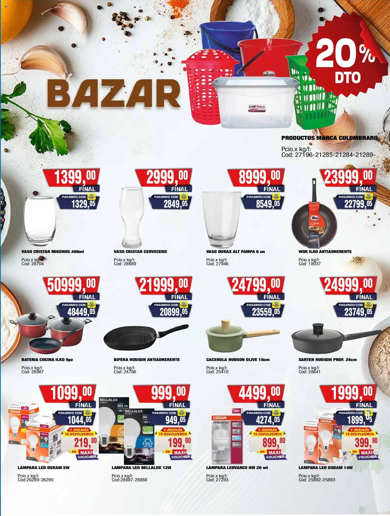 Vista previa del folleto de la tienda Maxiconsumo válido desde el 12/10/2026 