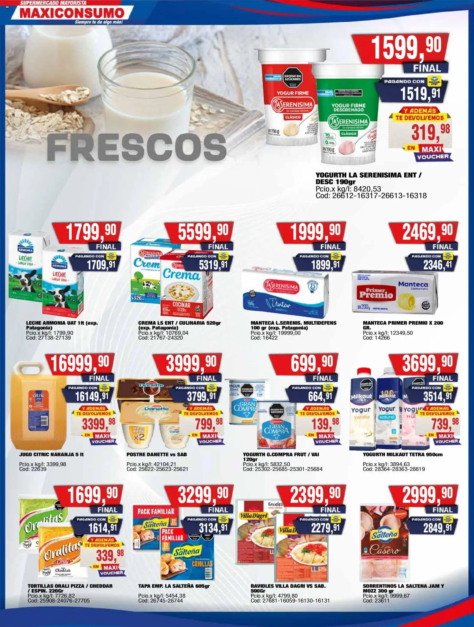 Vista previa del folleto de la tienda Maxiconsumo válido desde el 26/10/2026 
