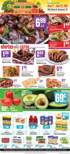 Ad Preview of Market Basket Market Basket Mercado de Familia from 06/17/2026