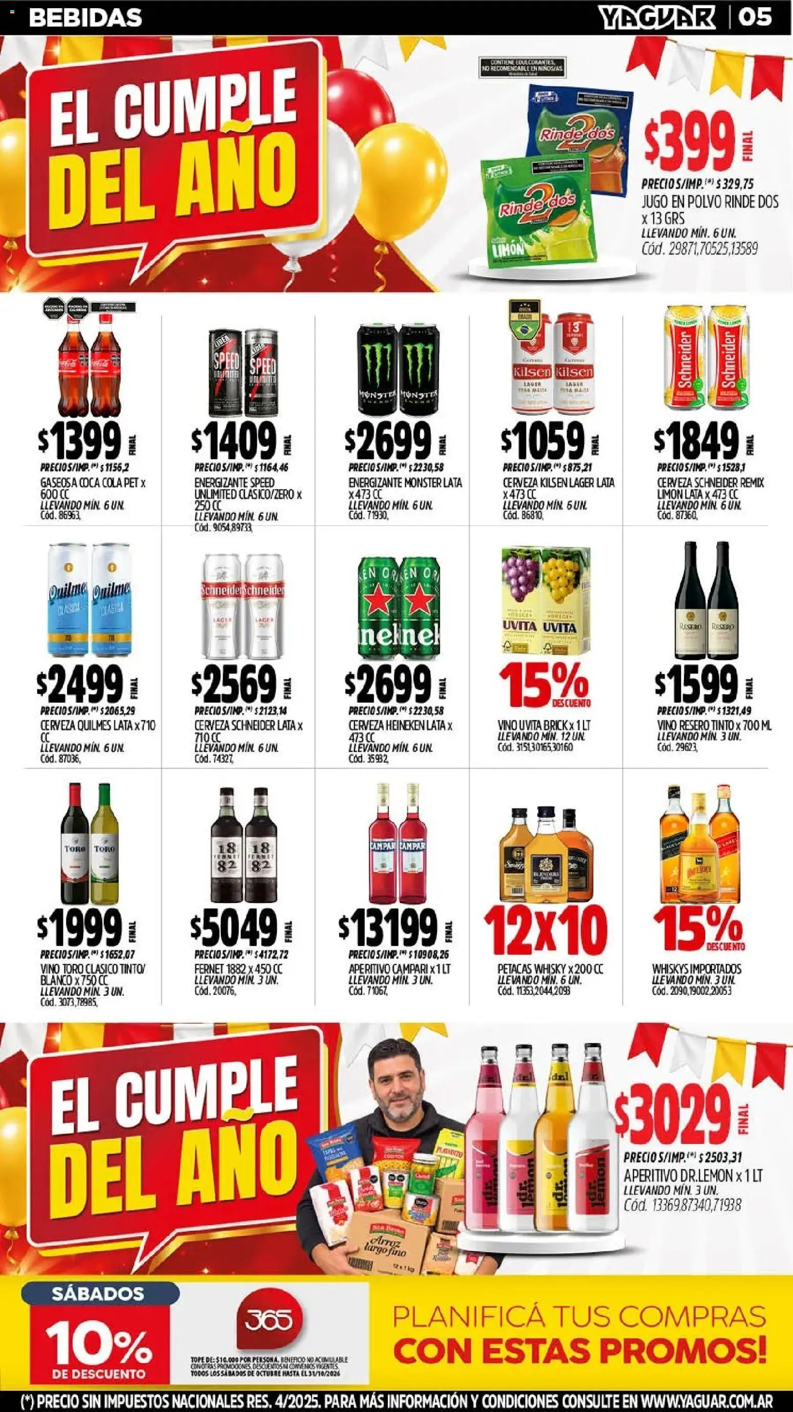 Vista previa del folleto de la tienda Yaguar válido desde el 05/10/2026 