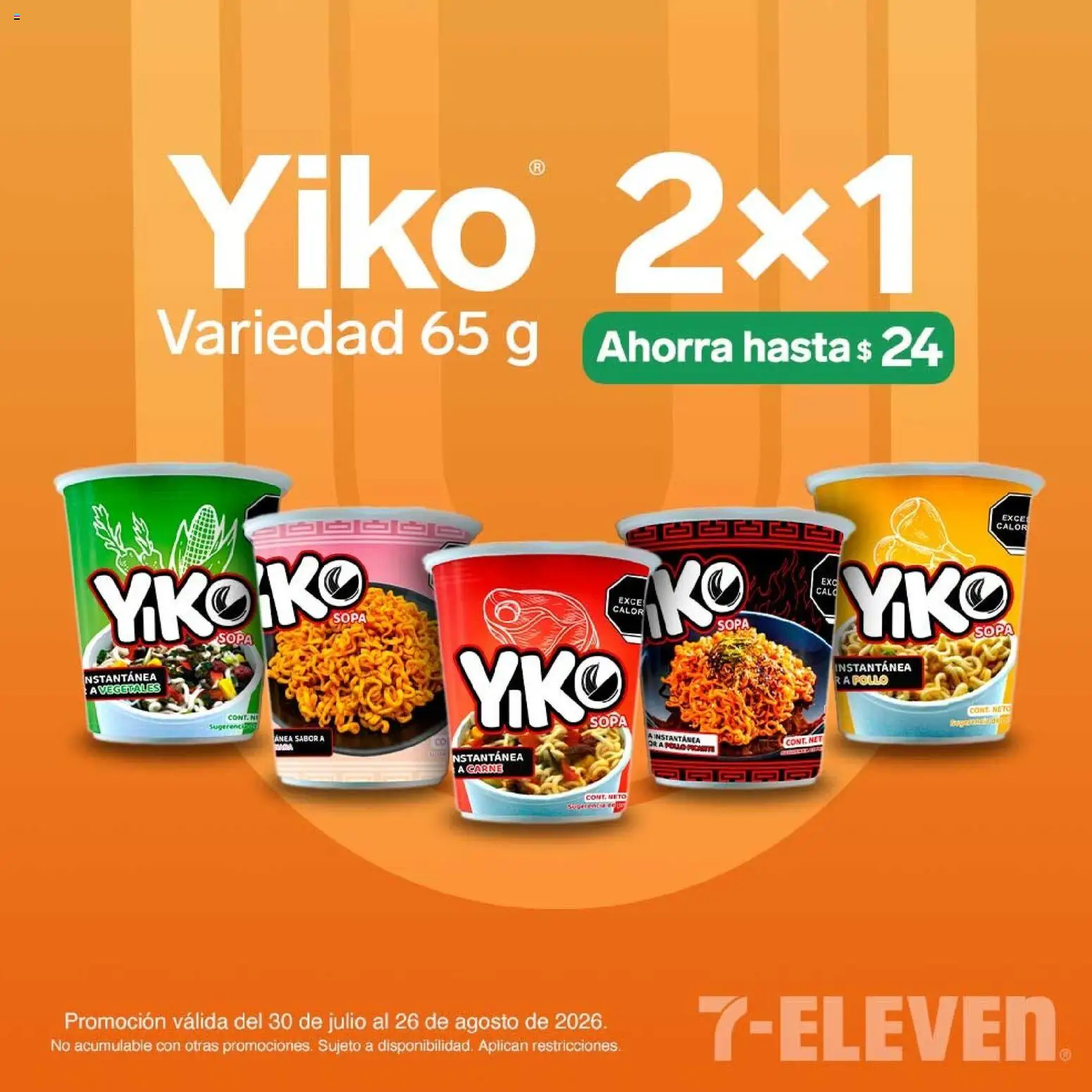 Vista previa las ofertas de la tienda 7-Eleven - 7-Eleven folleto desde el 30/07/2026 