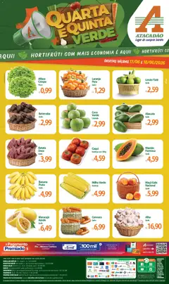 Pré-Visualização do folheto "Atacadão ofertas - DF" da loja Atacadão válido a partir de 17/06/2026