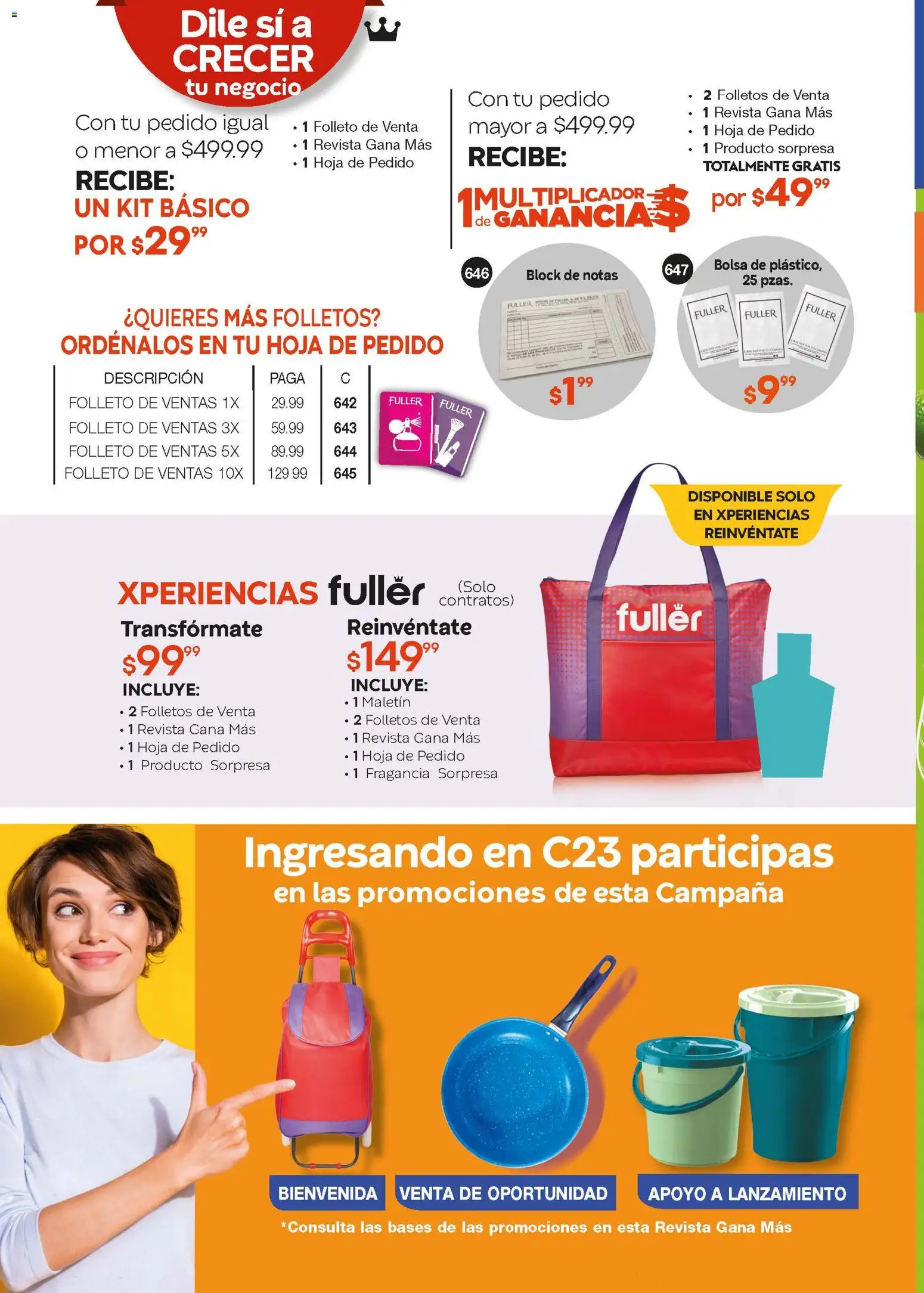 Vista previa las ofertas de la tienda Fuller - Revista Gana Más C23 desde el 18/02/2026 - Bolsa, Revista, Campana, Fragancia