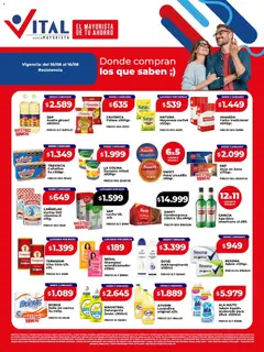 Vista previa del folleto de la tienda Vital válido desde el 10/08/2026 