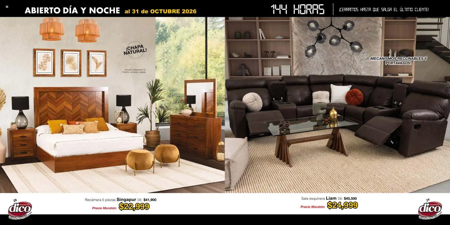 Vista previa las ofertas de la tienda Muebles Dico - Muebles Dico catálogo desde el 22/01/2026 