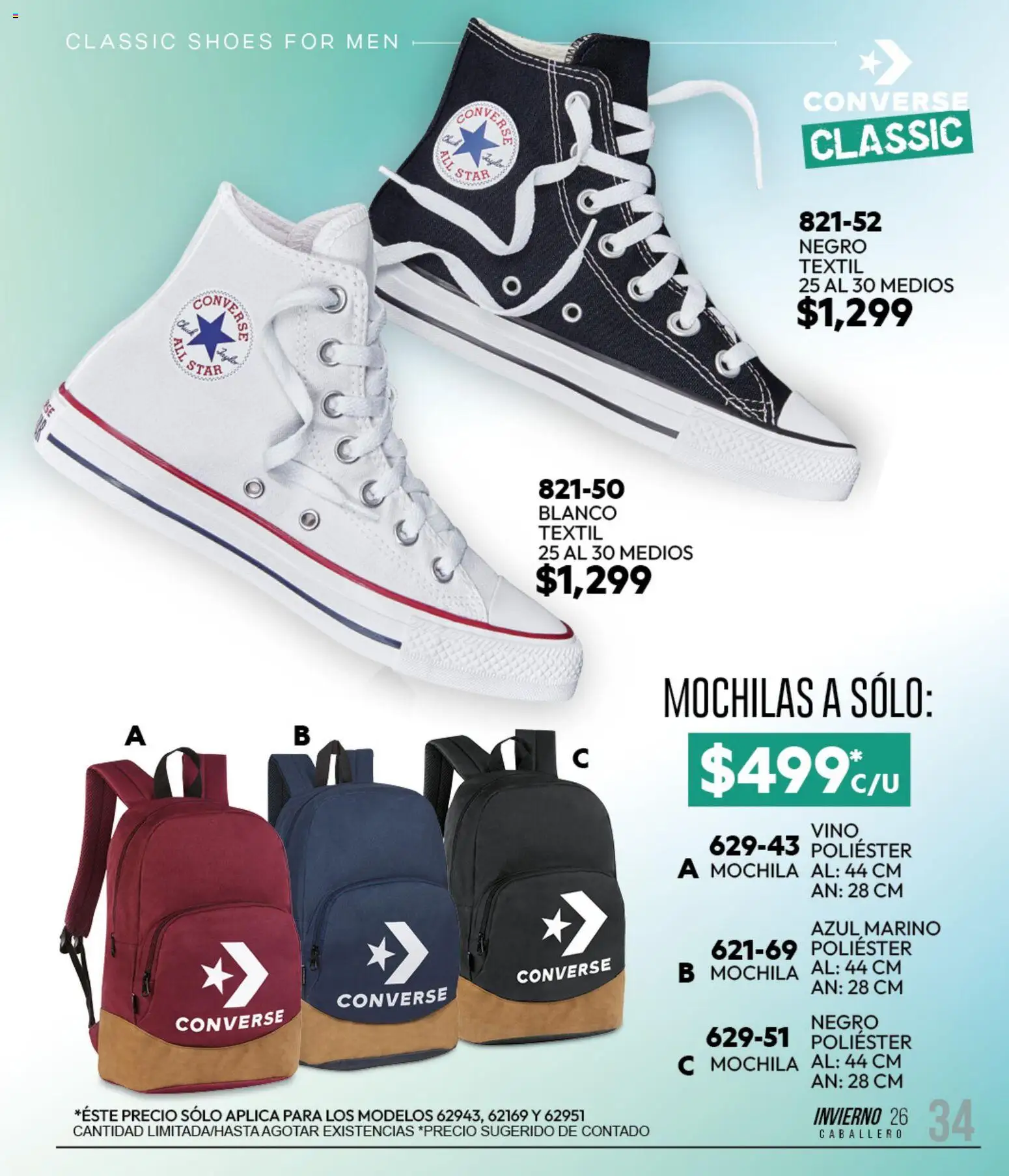 Vista previa las ofertas de la tienda Cklass - Cklass catálogo Sportbrands Dama Invierno desde el 11/09/2026 