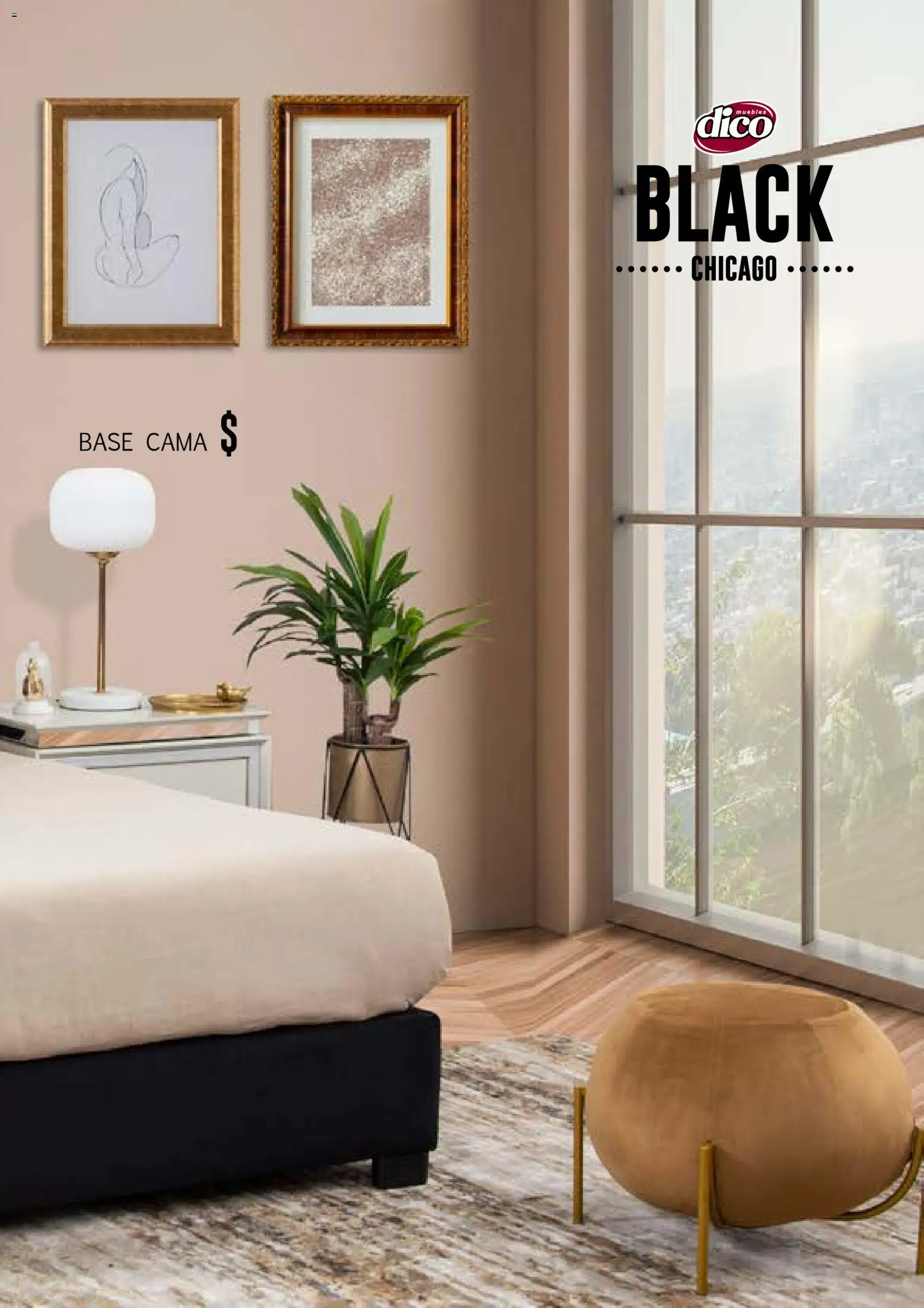 Vista previa las ofertas de la tienda Muebles Dico - Muebles Dico catálogo Black Chicago desde el 17/03/2026 