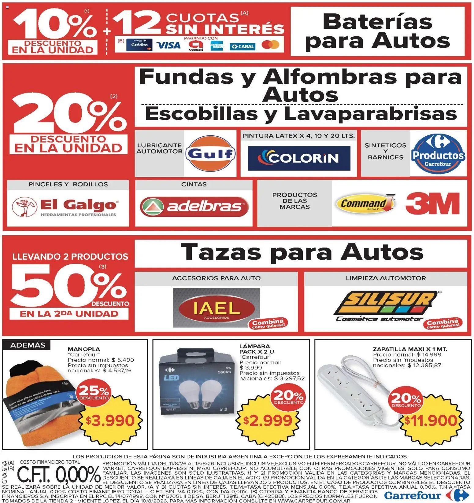 Vista previa del folleto de la tienda Carrefour válido desde el 11/08/2026 