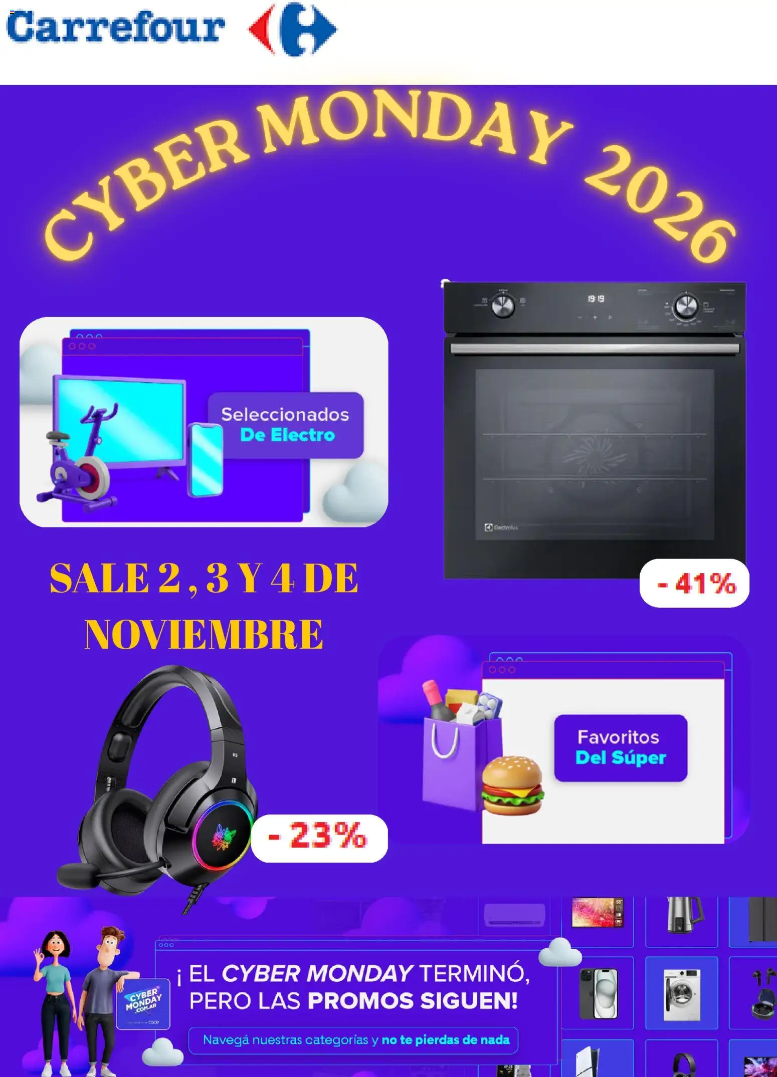 Vista previa del folleto de la tienda Carrefour válido desde el 29/10/2026 