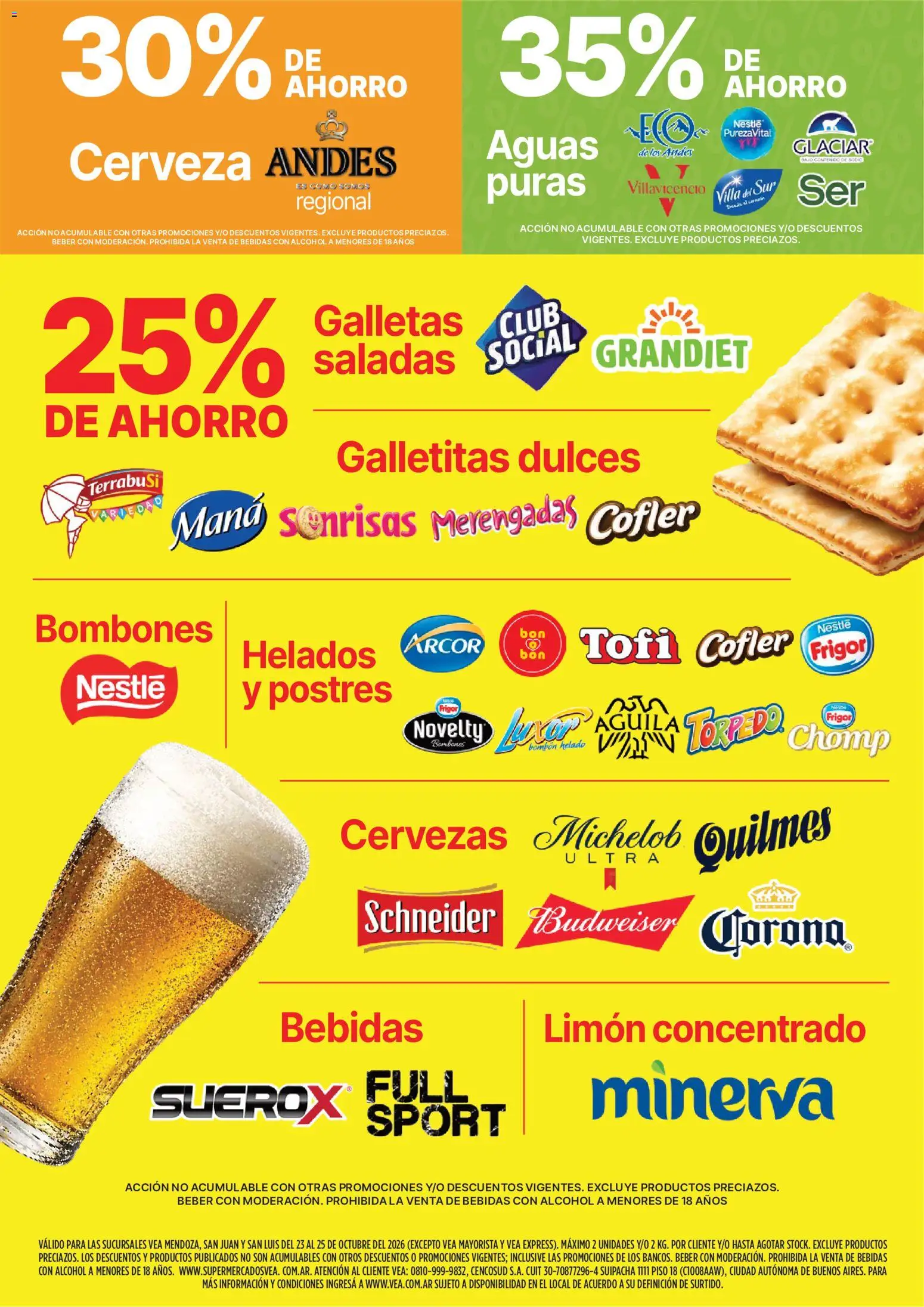 Vista previa del folleto de la tienda Vea válido desde el 23/10/2026 