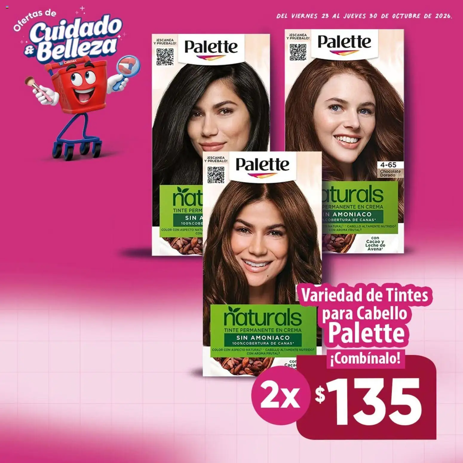 Vista previa las ofertas de la tienda Calimax - Calimax folleto Cuidado & Belleza desde el 23/10/2026 