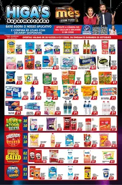 Pré-Visualização do folheto "Higa's Supermercado - Ofertas da semana" da loja Higa's Supermercado válido a partir de 28/10/2026