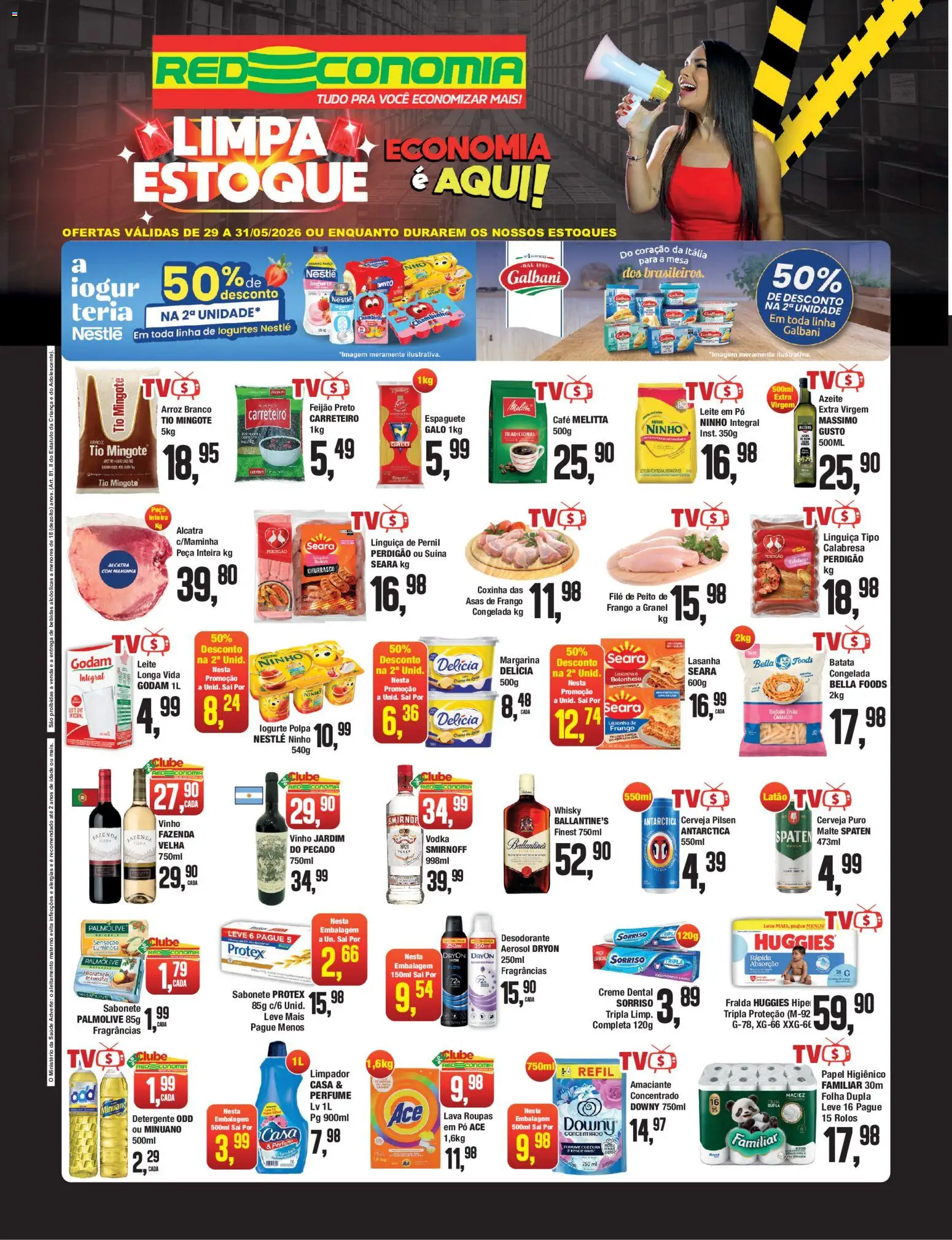 Pré-Visualização do folheto "RedEconomia ofertas" da loja RedEconomia válido a partir de 29/05/2026