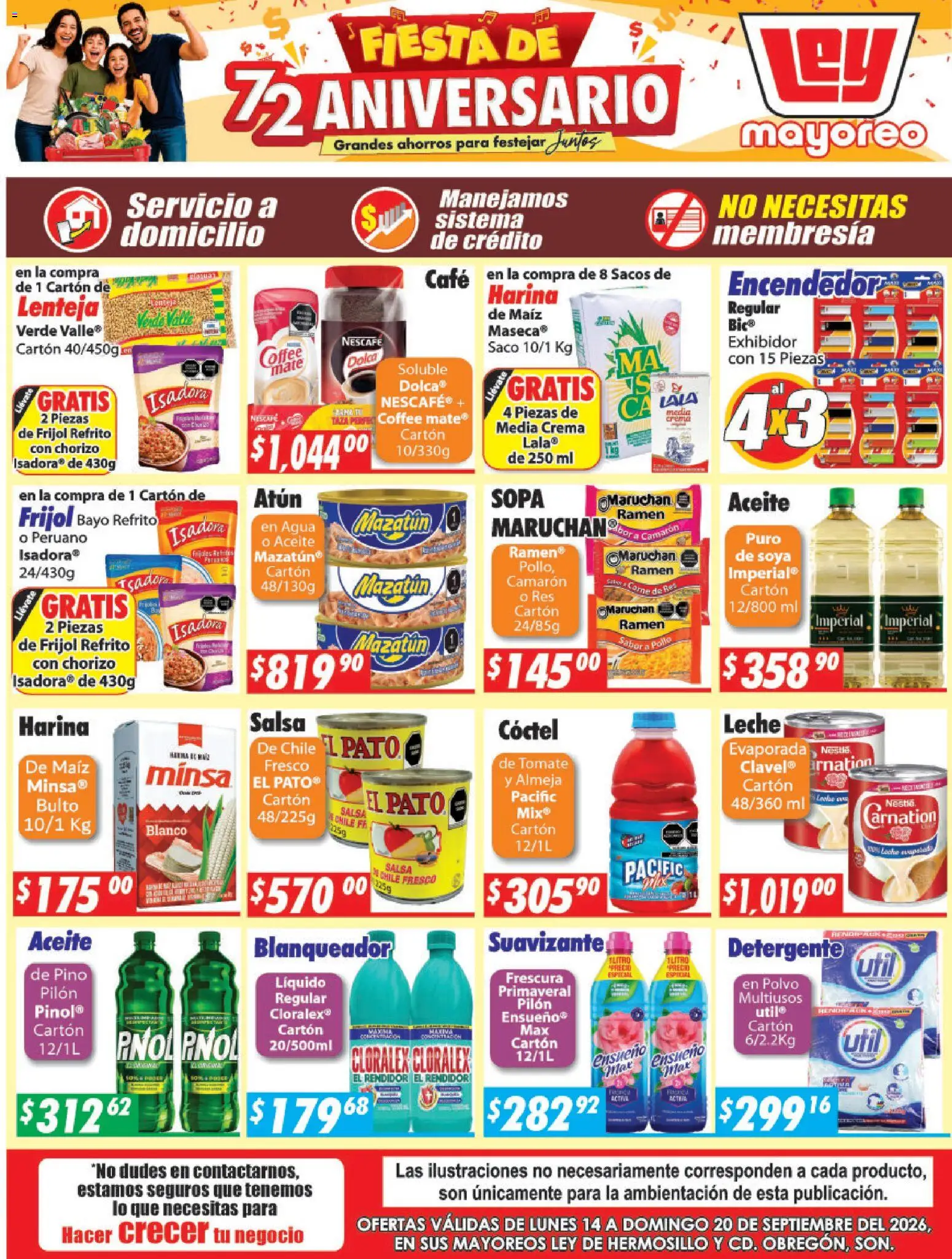 Vista previa las ofertas de la tienda Casa Ley - Casa Ley folleto Hermosillo desde el 14/09/2026 