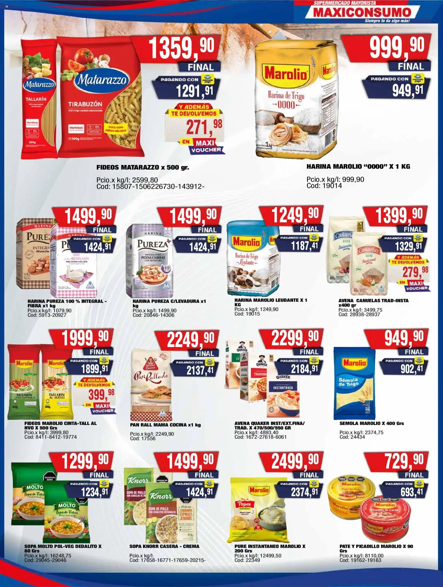 Vista previa del folleto de la tienda Maxiconsumo válido desde el 19/10/2026 