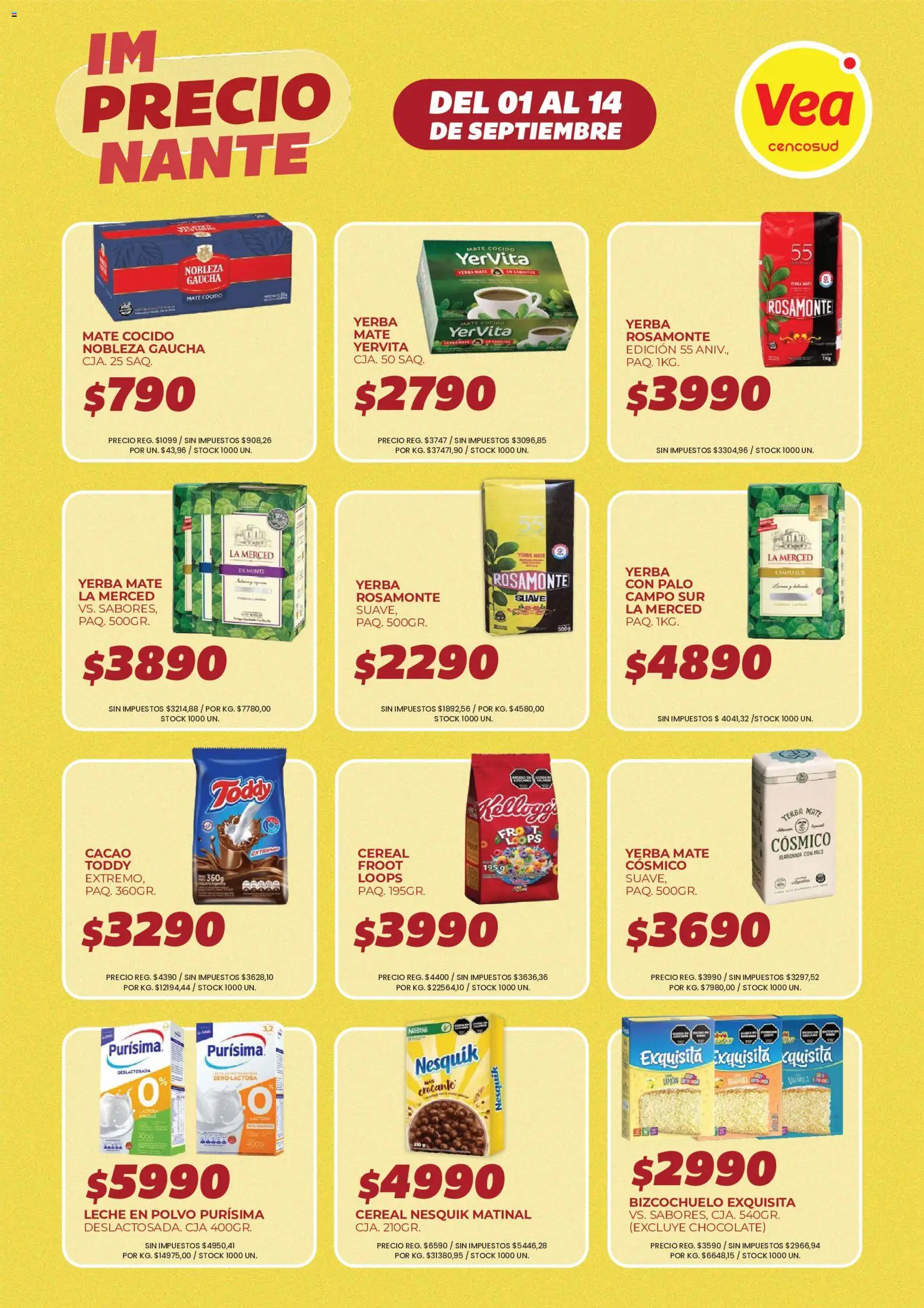 Vista previa del folleto de la tienda Vea válido desde el 01/09/2026 