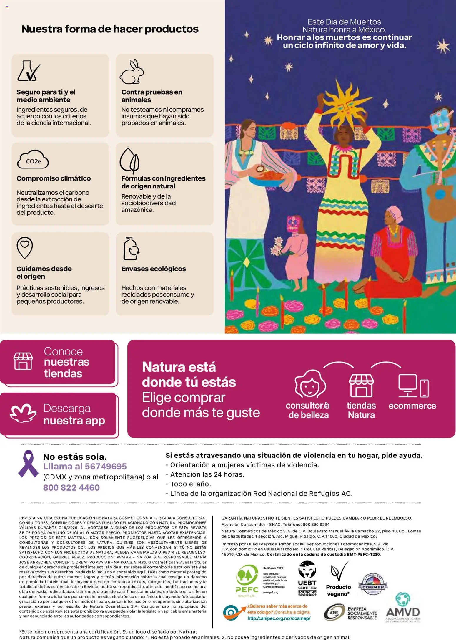 Vista previa las ofertas de la tienda Natura - Natura campaña 15 2026 desde el 02/10/2026 